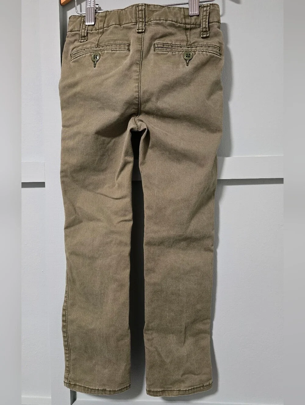 GAP Kids Olive Green Slim Chino Pants